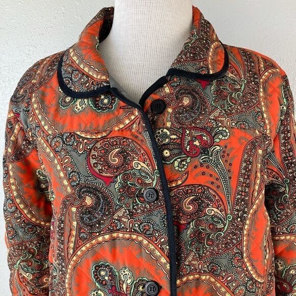 NWT Jordan Blue Label Paisley Jacket Size L - Picture 2 of 7